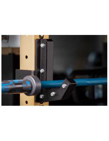 Paire de crochets J-cups en acier pour rigs et racks Mighty Kingsbox 