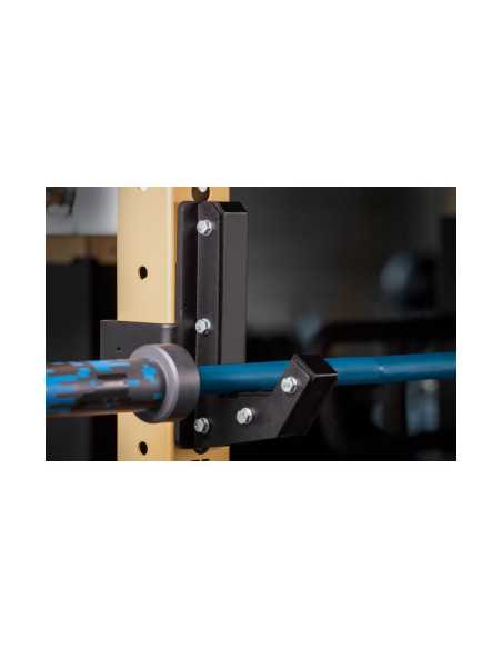 Paire de crochets J-cups en acier pour rigs et racks Mighty Kingsbox 