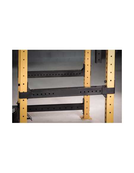 Paire de repose-barres sécurisant pour Rack et cages à squat Mighty Kingsbox 