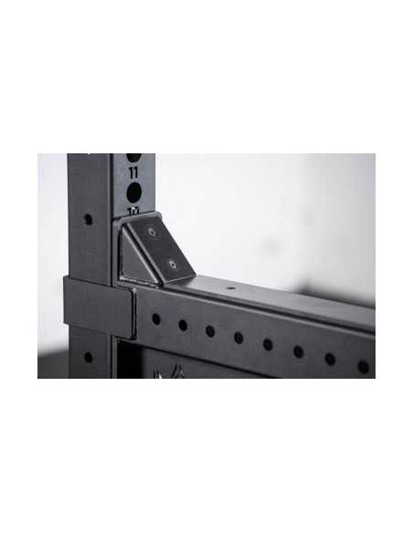 Paire de supports de sécurité repose-barre Kingsbox Mighty pour cage et station de crossfit 