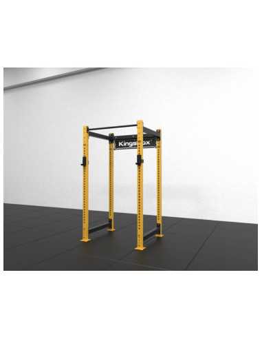 Cage rack de musculation Kingsbox avec crochets en J pour salle de sport et home-gym - Série mighty 