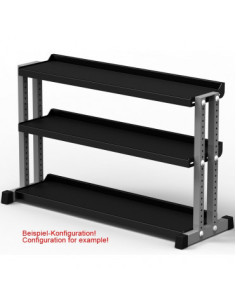 Rack de rangement ATX modulable pour accessoires de musculation et de cross-training - Construction sur commande 