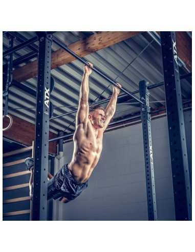 Option barre de suspension ATX de qualité professionnelle à fixer sur plateformes rigs de crossfit 