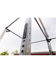 Plate-forme Mighty Kingsbox de crossfit de qualité professionnelle en acier galvanisé 