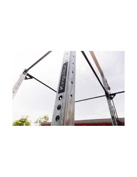 Plate-forme Mighty Kingsbox de crossfit de qualité professionnelle en acier galvanisé 