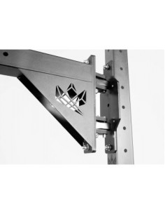 Support mural en acier pliable pour sac de boxe ou anneaux de gymnastique - Kingsbox Mighty 