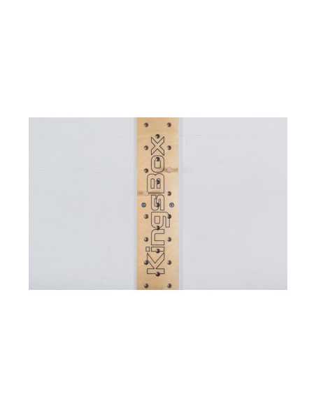 Peg board en bois pour fixation murale Hauteur 2 mètres 50 - Kingsbox 