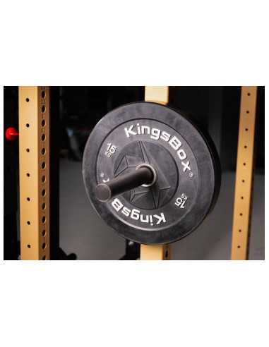 Support de rangement Kingsbox version Mighty pour disques de poids olympique avec pin-bolt 