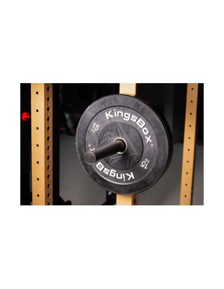 Support de rangement Kingsbox version Mighty pour disques de poids olympique avec pin-bolt 