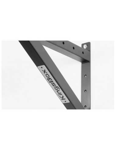 Barre de traction - Pull Up Bar de musculation à fixation murale en acier - Kingsbox Royal 