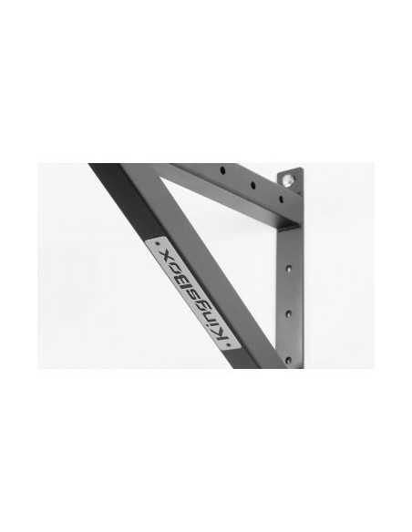 Barre de traction - Pull Up Bar de musculation à fixation murale en acier - Kingsbox Royal 