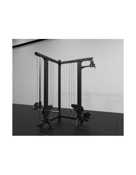 Machine Cross-Over avec système de poulie double en angle - Kingsbox 