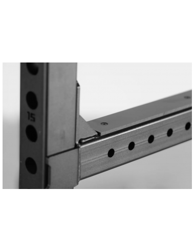 Barres de sécurité pour racks de musculation Kingsbox série Royal et exercices avec lourdes charges 