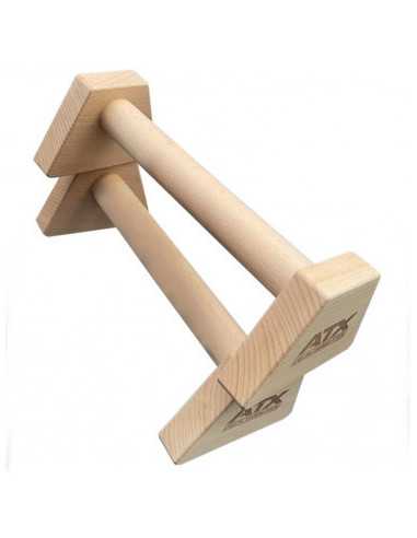 Mini Parallettes ATX 25 x 10 cm pour la musculation du haut du corps et l'entraînement Calisthenics 
