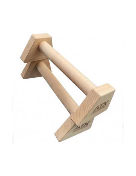 Mini Parallettes ATX 25 x 10 cm pour la musculation du haut du corps et l'entraînement Calisthenics 