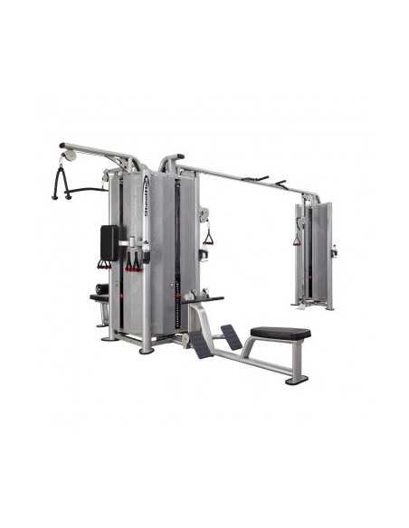 Poulie de musculation professionnelle avec 5 stations - design moderne-Home-musculation-Pas cher