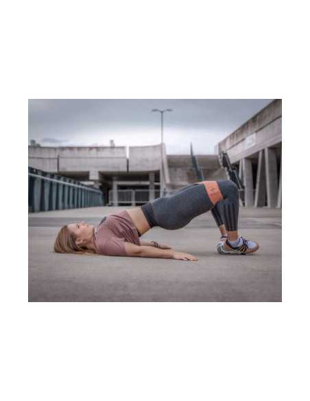 Bandes élastiques de 8 cm de large pour entraînement de musculation Kingsbox - Grande résistance 