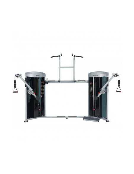 Poulie à deux colonnes professionnelle pour entraînement complet de tout le corps 