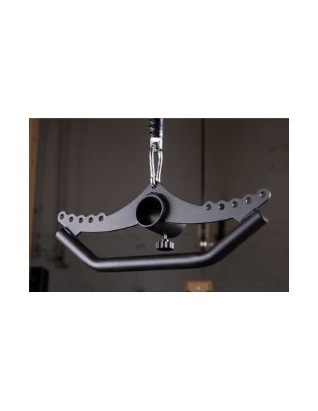 Support de tirage Kingsbox pour poignées ergonomiques à disposer sur poulie haute et basse 