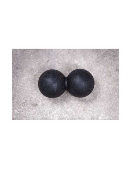 Double boule Kingsbox pour le massage des tissus musculaires - Caoutchouc 