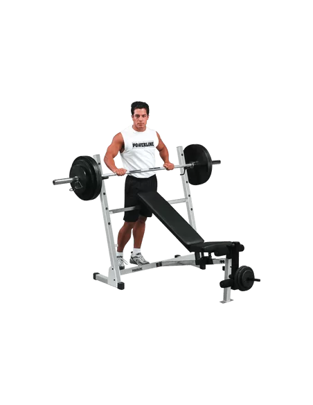 Powerline Banc Combi avec Rack-Home-musculation-Pas cher