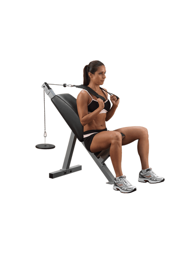 Powerline Chaise à abdominaux pour homegym-Home-musculation-Pas cher
