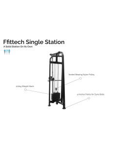 FFITTECH 5 Station Multi Gym 