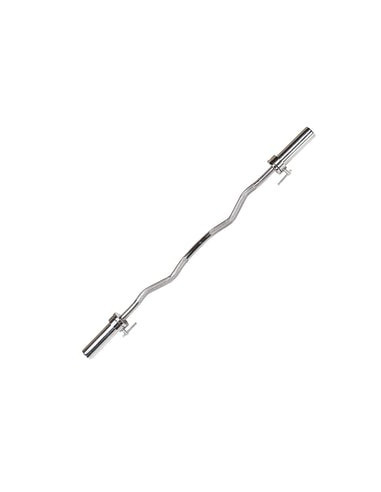 Home-Musculation Barre Olympique EZ Curl de 120 cm-Home-musculation-Pas cher