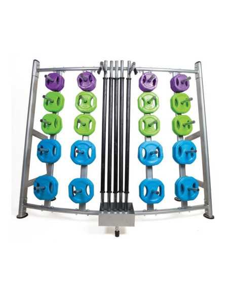 20 Pump set avec rack-Home-musculation-Pas cher