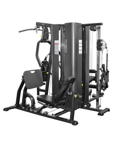 Gym Station 4 postes professionnelles-Home-musculation-Pas cher