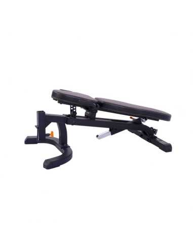BANC MULTIFONCTION Déclinable -Inclinable POWERTEC-Home-musculation-Pas cher