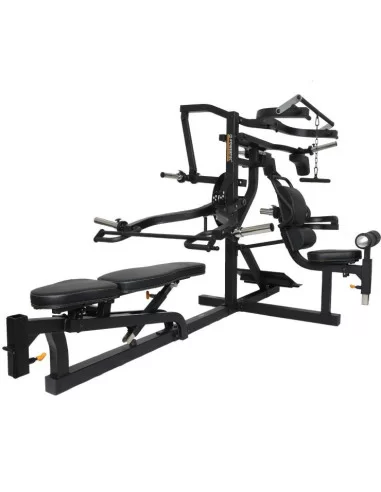 Powertec Workbench Multisystem 4 EN 1 NOIR-Home-musculation-Pas cher