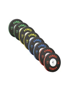 Pack 140 kg de poids olympiques de musculation avec revêtement en caoutchouc pour haltérophilie-Home-musculation-Pas cher 2