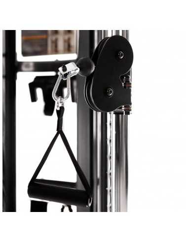 Station à poulie double pour exercices de tirage et tractions - home gym-Home-musculation-Pas cher