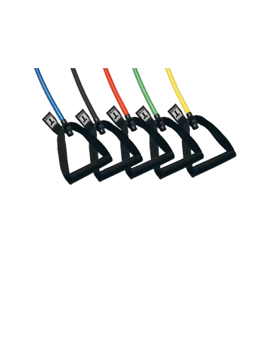 Body-Solid Tools Set 5 cables de résistance BSTRT-SET-Home-musculation-Pas cher