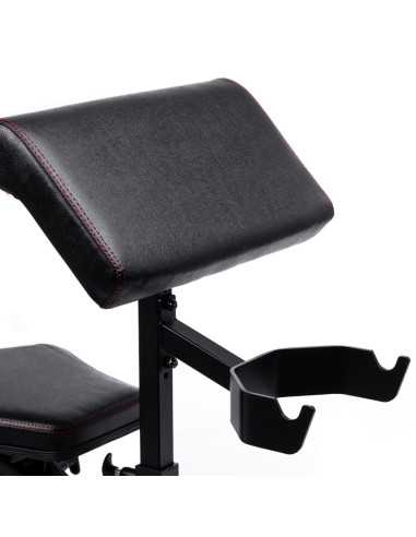 Pupitre à biceps INSPIRE pour bancs FIDBB, SCS-WB-B 