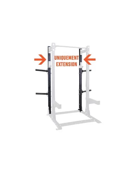 Pro Clubline  EXTENSION Commercial Half Rack SPR500-Home-musculation-Pas cher