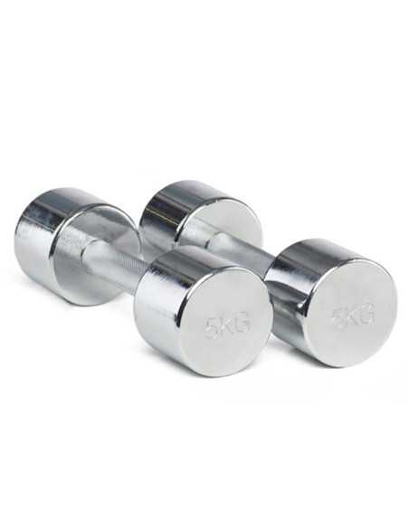 Set d'haltères chromées de 1 à 10kg F140 ELLIPSE FITNESS-Home-musculation-Pas cher
