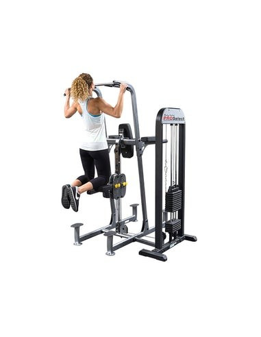 Body-Solid Proselect Poste traction- dips à charge automatique-Home-musculation-Pas cher