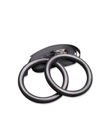 Body-Solid Tools Anneaux en Acier Noir-Home-musculation-Pas cher