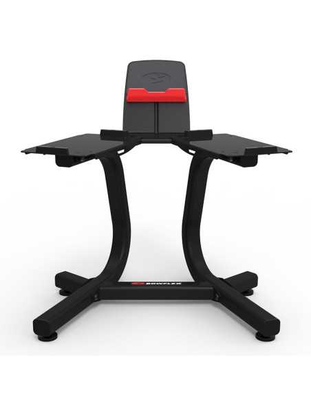 Stand support haltères réglables 552i et 1090i avec Media Rack Bowflex 