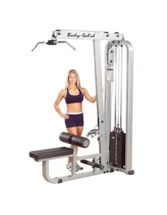 Pro Clubline Tirage dorsal et rameur  Horizontal SLM300G 95kg-Home-musculation-Pas cher