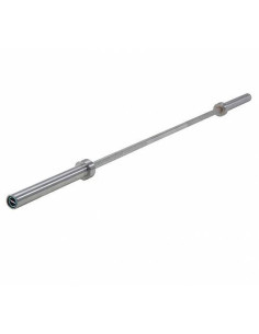 Barre de musculation olympique 220 cm - charge max 1000 kg TOORX PRO CROSS COMPETITION 1000 