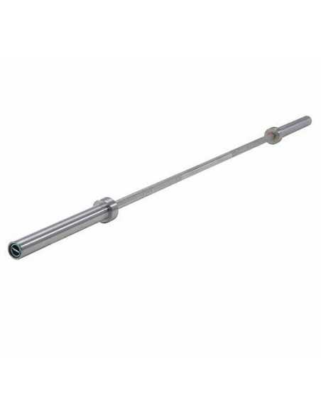 Barre de musculation olympique 220 cm - charge max 1000 kg TOORX PRO CROSS COMPETITION 1000 