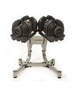 Haltères Ajustables de 4.5 à 41kg avec Stand support  Amaya Sport 
