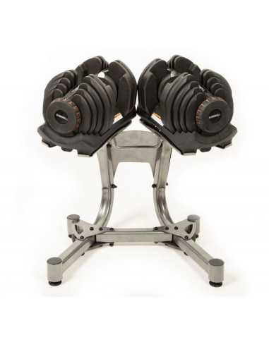 Haltères Ajustables de 4.5 à 41kg avec Stand support  Amaya Sport 