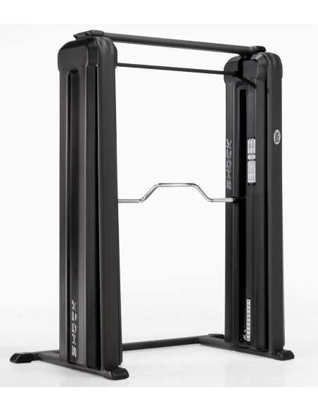 TELJU Fitness Smith machine cadre guidé charge automatique 60+60kg 4SHO003/0 