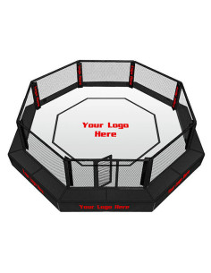 Cage MMA, Sur plateforme avec sidewalk - Haut de Gamme NineStars