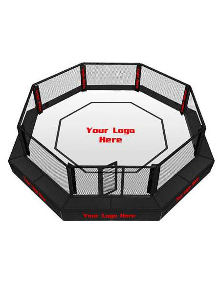 Cage MMA, Sur plateforme avec sidewalk - Haut de Gamme NineStars 