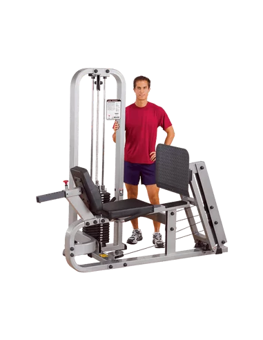 Pro Clubline Presse à Cuisses  horizontal charge automatique 95KG-Home-musculation-Pas cher